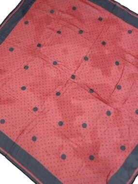 DIOR/ChristianDior - Red Black Scarf